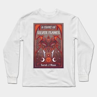 A Court of Silver Flames Book Cover Long Sleeve T-Shirt